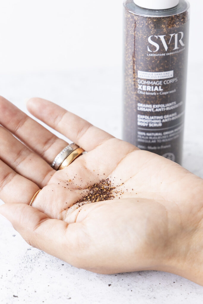 Xerial Gommage, o esfoliante em grânulos formulado sem água!
