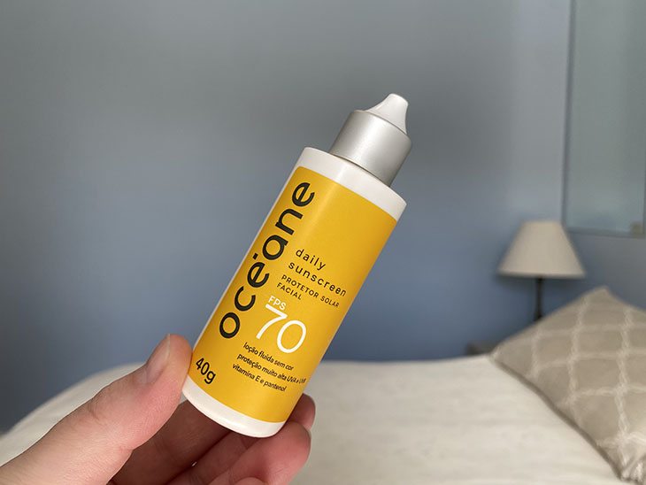 Resenha: Daily Sunscreen Océane FPS 70