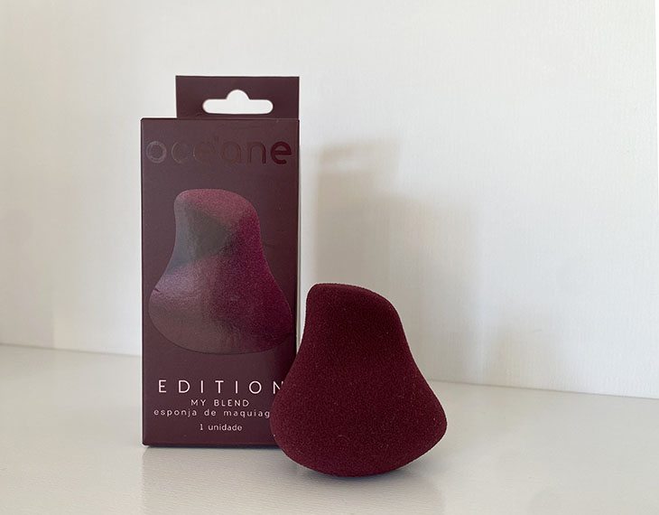 Esponja de maquiagem anatômica: testei a My Blend da Océane!