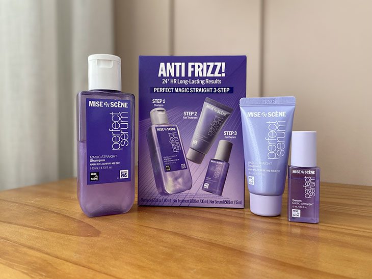 Testei a linha Magic Straight da Mise-en-Scène!