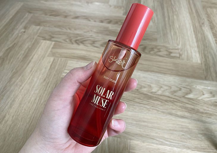 Solar Muse Skelt: testei o novo body splash!