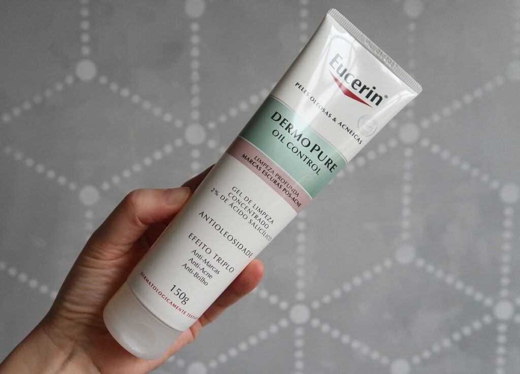 Testei na pele oleosa: Gel de Limpeza Eucerin Dermo Pure Oil Control