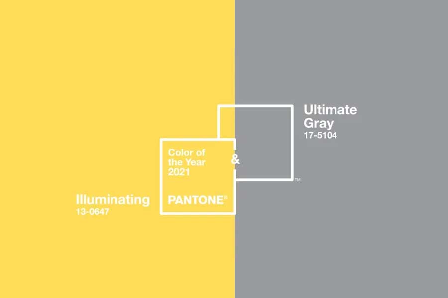 Illuminating e Ultimate Grey são as cores de 2021
