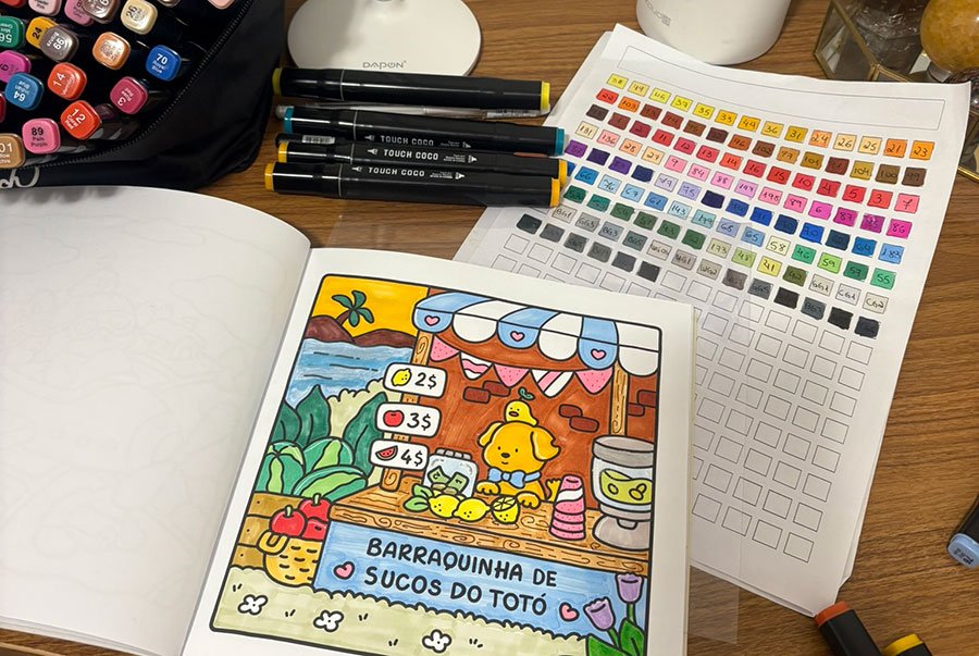 Livros de colorir